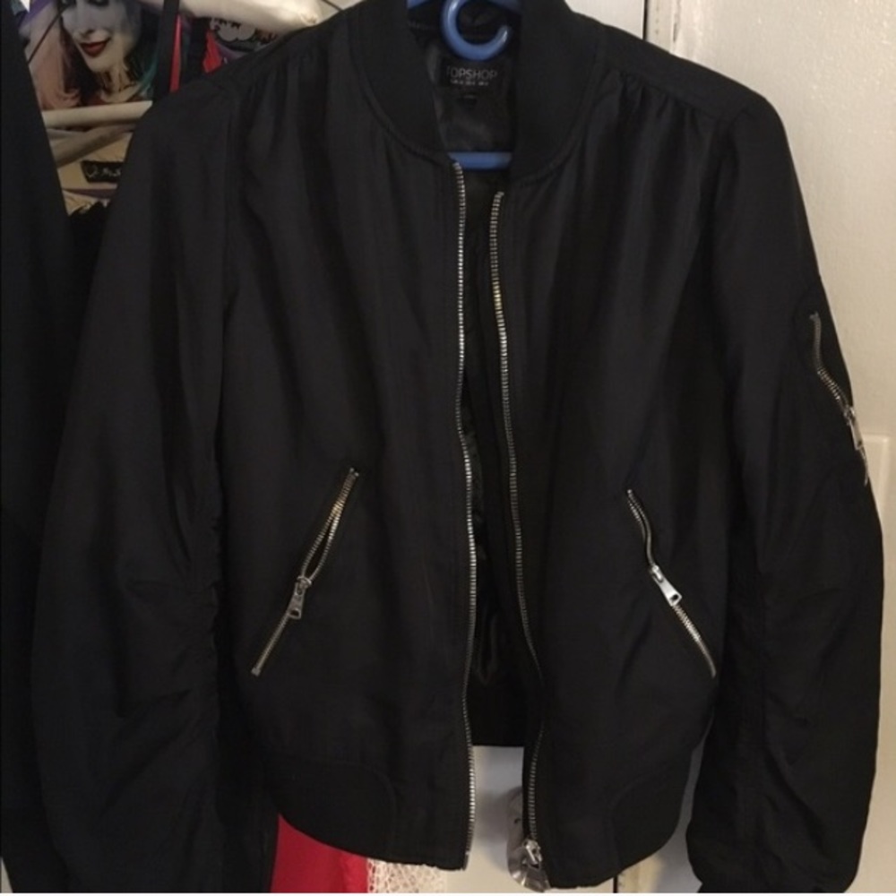Topshop Bomber Jacket NWOT